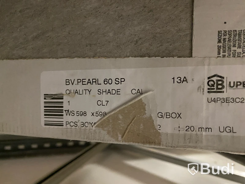 20,16 kvm Kakel Bricmate Z66 QUARTZIT PEARL 60x60 cm, UTOMHUS