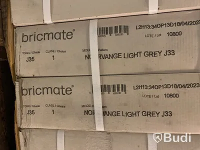 ca 19,97 kvm Kakel Bricmate J33 NORRVANGE LIGHT GREY 30x30 cm, shade J35