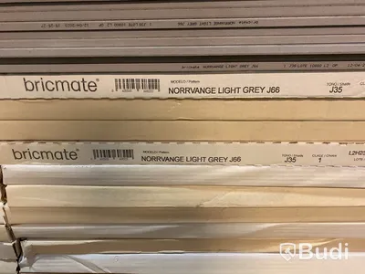 ca 27,82 kvm Kakel Bricmate J66 NORRVANGE LIGHT GREY 60x60 cm, shade J35