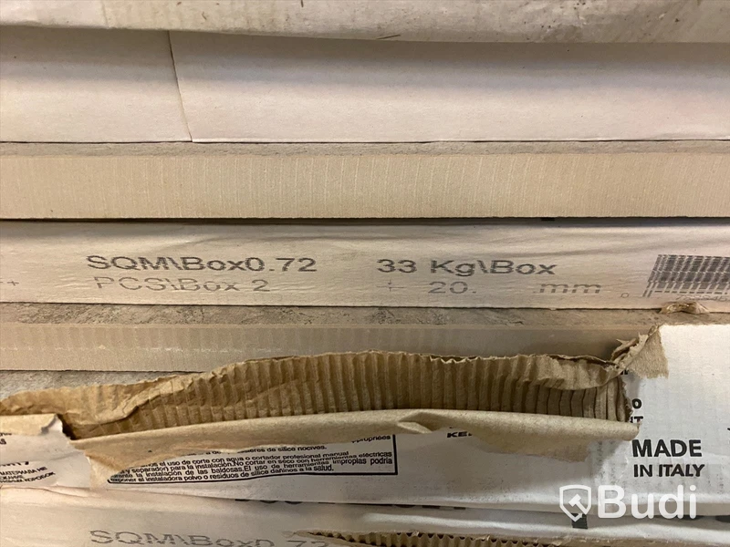 ca 18 kvm Kakel Bricmate Z66 QUARTZIT PEARL 60x60 cm, SHADE CL7, UTOMHUS