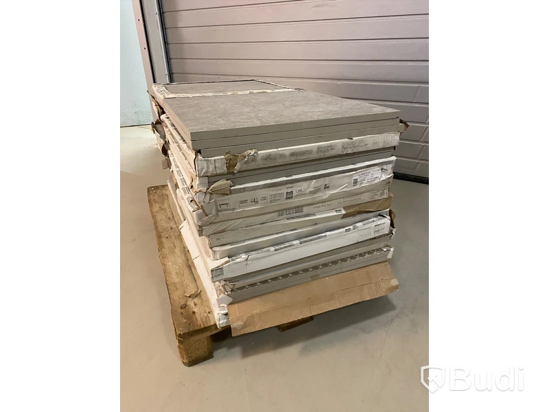ca 18 kvm Kakel Bricmate Z66 QUARTZIT PEARL 60x60 cm, SHADE CL7, UTOMHUS