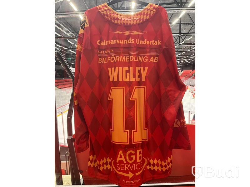 #11 WIGLEY - Signerad matchtröja oktoberfest - Kalmar HC
