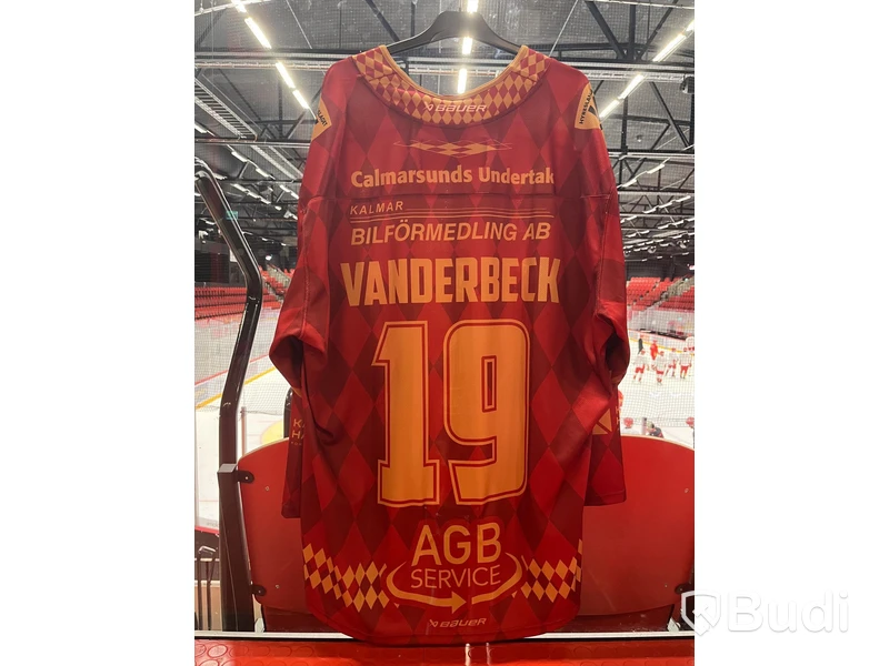 #19 VANDERBECK - Signerad matchtröja oktoberfest - Kalmar HC