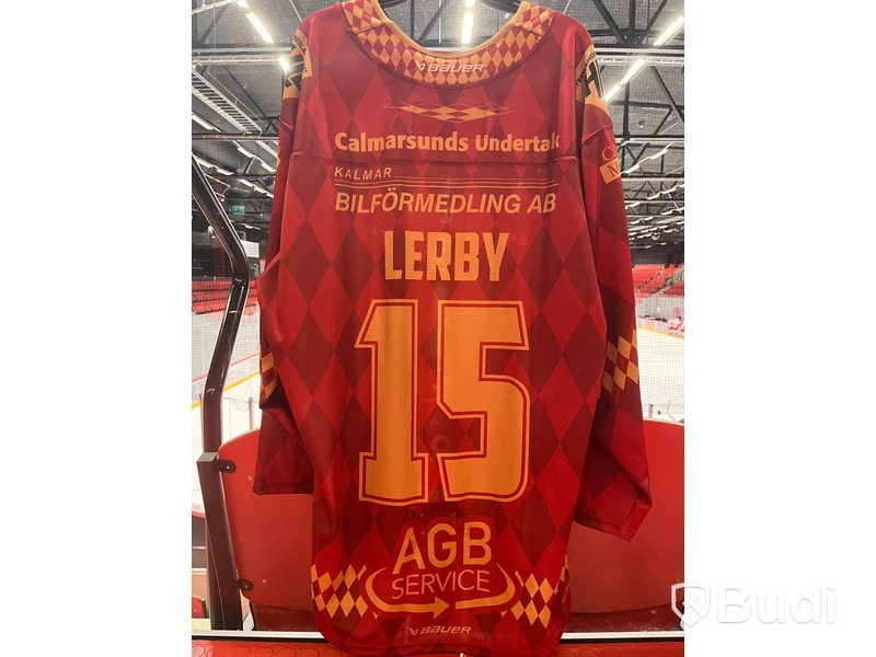 #15 LERBY - Signerad matchtröja oktoberfest - Kalmar HC