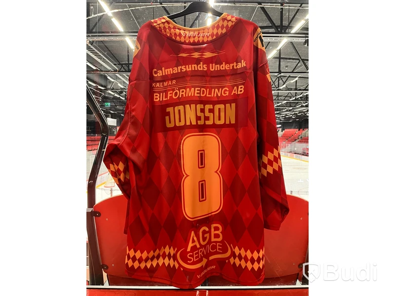 #8 JONSSON - Signerad matchtröja oktoberfest - Kalmar HC