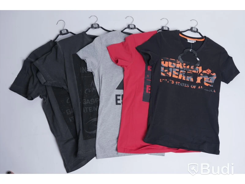 5 st t-shirts - Gasp, Gorilla wear, Better bodies