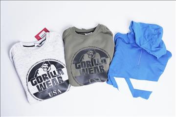 3 st Hoodies- Better Bodies, Gorilla Wear, strl XL-XXL. Ny.
