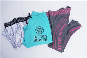 4 st träningsbyxor - Better Bodies, strl. XS. Ny.