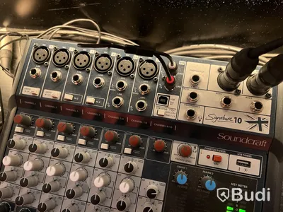 Mixerbord, mikrofon
