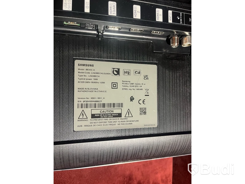 Samsung Business TV 43” (BE43C-H)