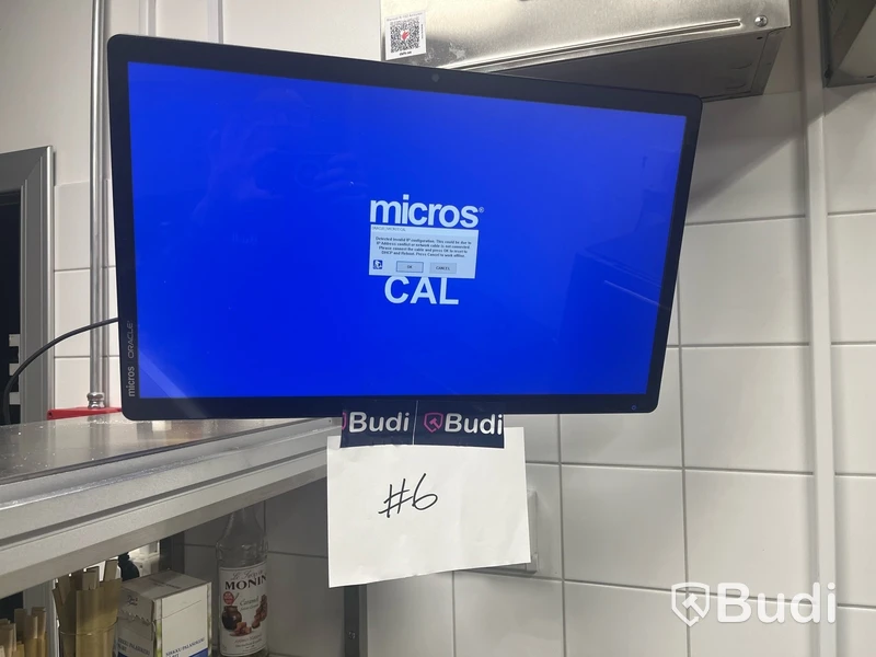 Kassaterminal / POS-enhet från Oracle – modell MICROS Express Station 4 , Kassaterminal / POS-enhet