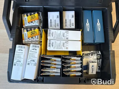 Sortimentlåda med batterier