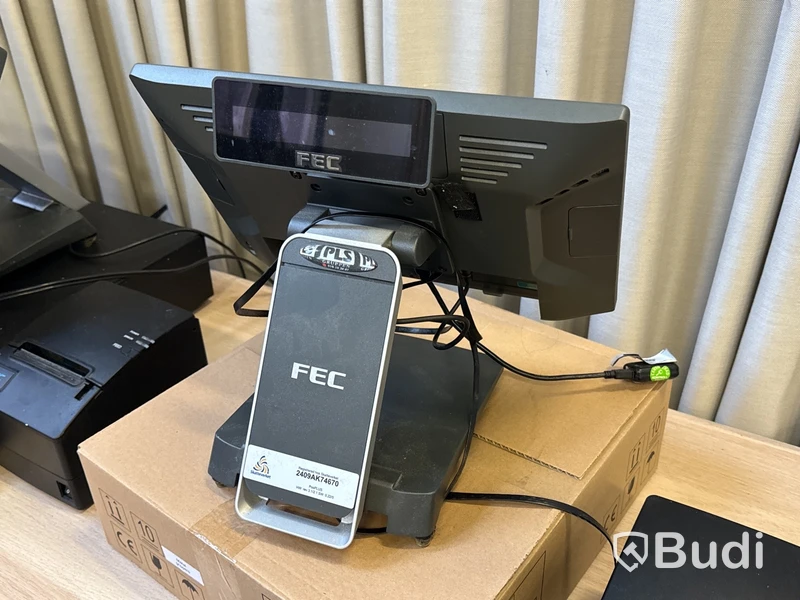 2 st kassasystem FEC PP-9745W med tillbehör