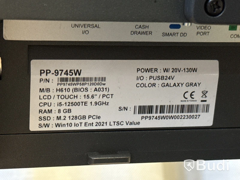 2 st kassasystem FEC PP-9745W med tillbehör