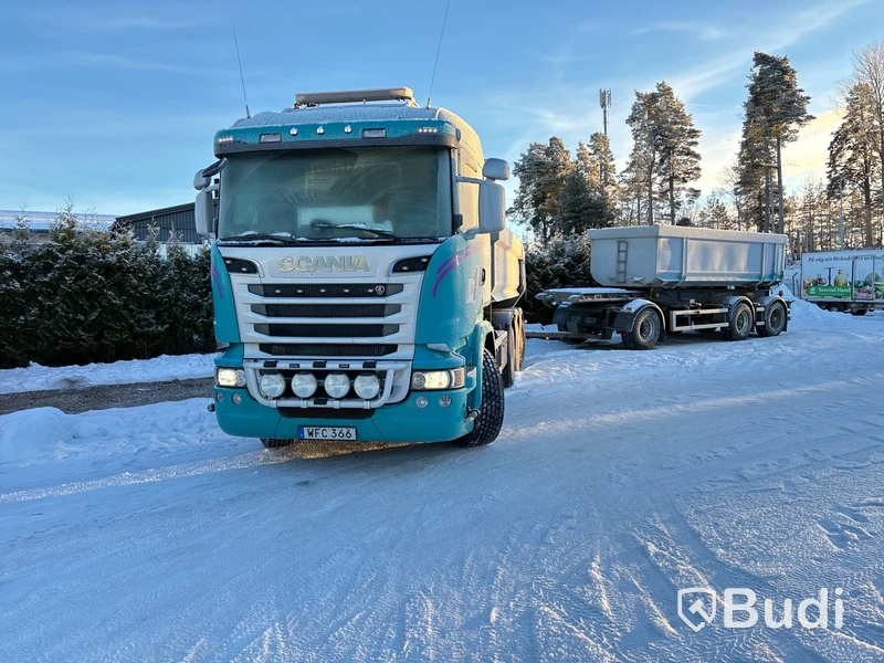 Lastbil SCANIA R520 8X4 SLP kassettekipage - EXPORT