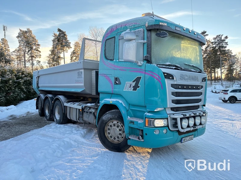 Lastbil SCANIA R520 8X4 SLP kassettekipage - EXPORT