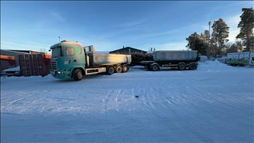 Lastbil SCANIA R520 8X4 SLP kassettekipage - EXPORT