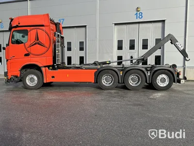 Tridemväxlare Mercedes-Benz Arocs 3758 -2023 | JOAB 24 ton | Plogutrustad