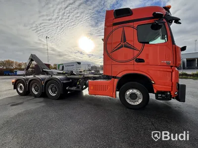 Tridemväxlare Mercedes-Benz Arocs 3758 -2023 | JOAB 24 ton | Plogutrustad