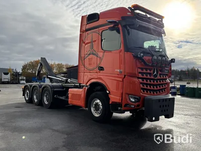 Tridemväxlare Mercedes-Benz Arocs 3758 -2023 | JOAB 24 ton | Plogutrustad