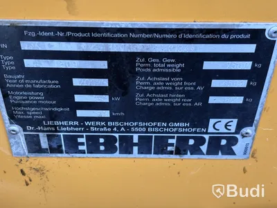 Hjullastare Liebherr L509 Speeder -2007 | Redskap