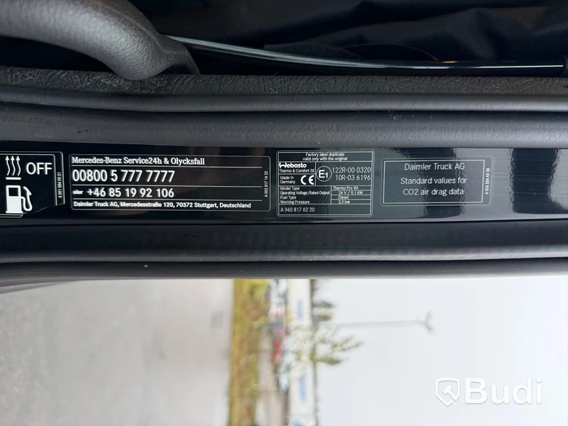 Tridemväxlare Mercedes-Benz Arocs 3251 12.8 Powershift 3 -2021 | JOAB 24 ton