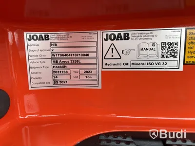Tridemväxlare Mercedes-Benz Arocs 3758 -2023 | JOAB L24 | Plogutrustad