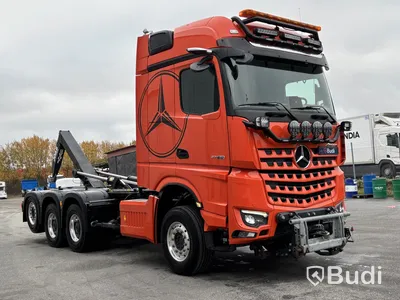 Tridemväxlare Mercedes-Benz Arocs 3758 -2023 | JOAB L24 | Plogutrustad