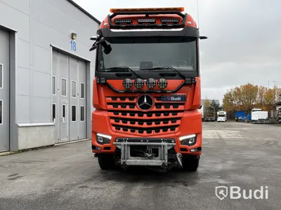 Tridemväxlare Mercedes-Benz Arocs 3758 -2023 | JOAB L24 | Plogutrustad