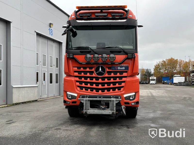 Tridemväxlare Mercedes-Benz Arocs 3758 -2023 | JOAB L24 | Plogutrustad