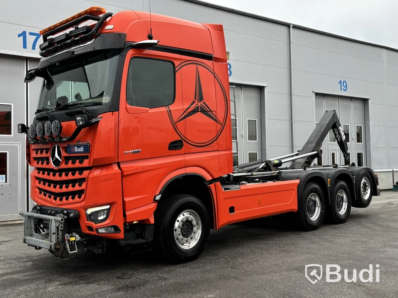 Tridemväxlare Mercedes-Benz Arocs 3758 -2023 | JOAB L24 | Plogutrustad