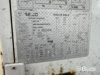 Kyltrailer Schmitz KO 36 -2013 | Reparationsobjekt