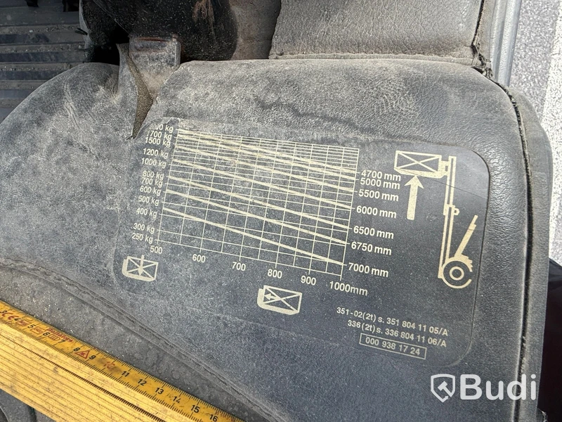 Motviktstruck Linde E20 -1997