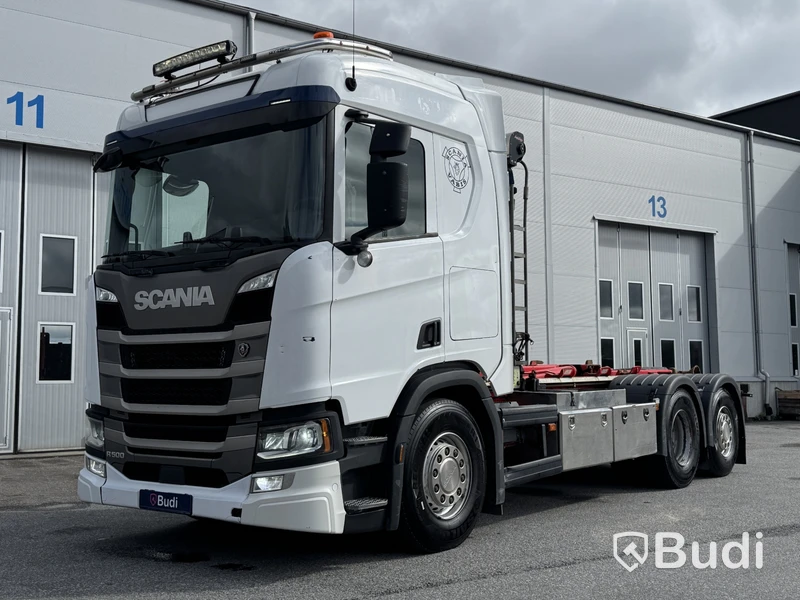 Lastväxlare Scania R500 B 6X2-4NB -2018 | HIAB | Full-luft | Nyservad