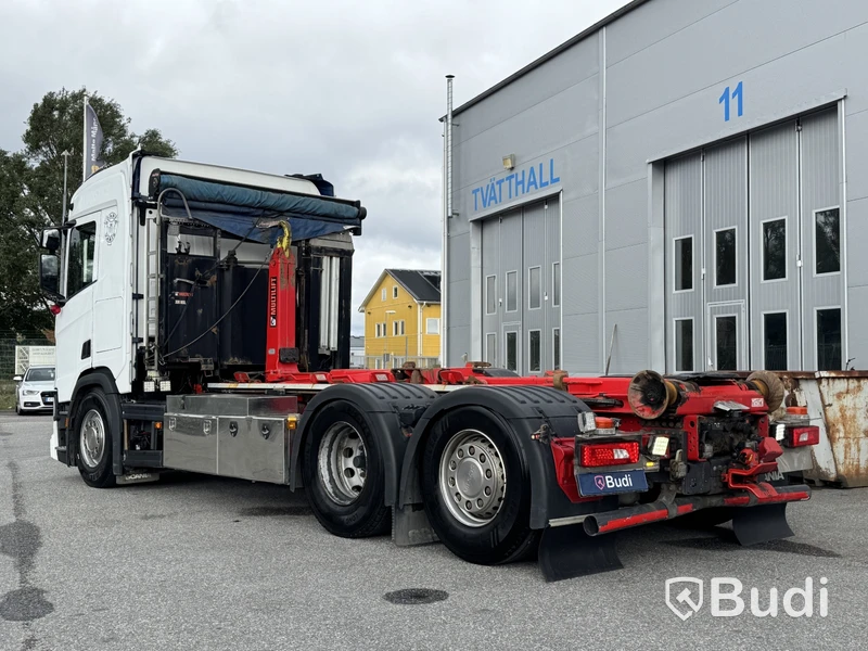 Lastväxlare Scania R500 B 6X2-4NB -2018 | HIAB | Full-luft | Nyservad
