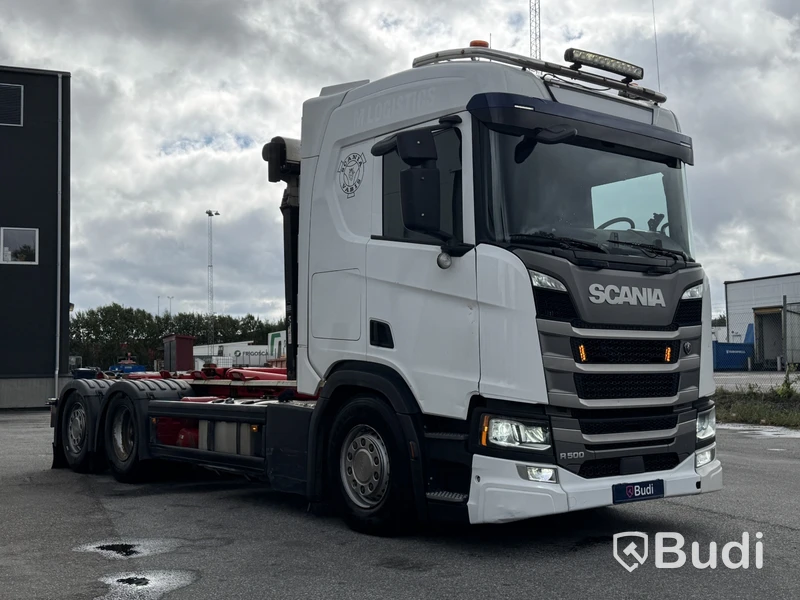 Lastväxlare Scania R500 B 6X2-4NB -2018 | HIAB | Full-luft | Nyservad