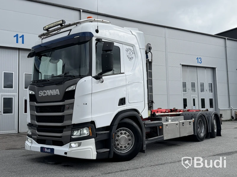 Lastväxlare Scania R500 B 6X2-4NB -2018 | HIAB | Full-luft | Nyservad