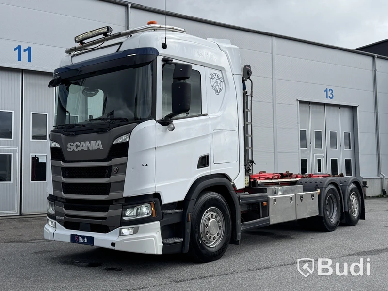 Lastväxlare Scania R500 B 6X2-4NB -2018 | HIAB | Full-luft | Nyservad