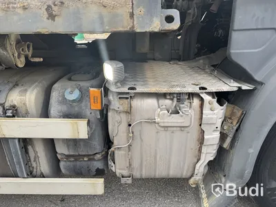 Flisbilsekipage Scania R490 LB 6X2 MNB -2015 | Reparationsobjekt med tillhörande flissläp DGG094