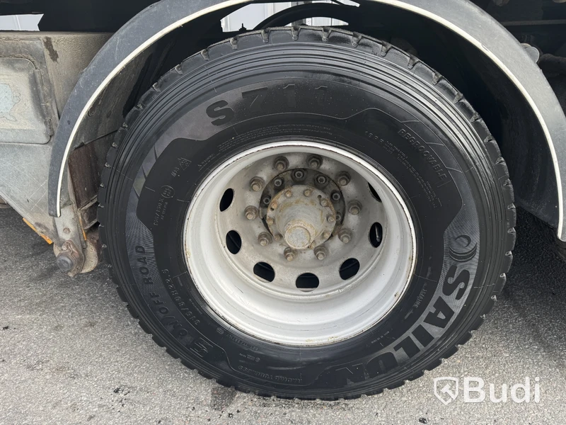 Flisbilsekipage Scania R490 LB 6X2 MNB -2015 | Reparationsobjekt med tillhörande flissläp DGG094