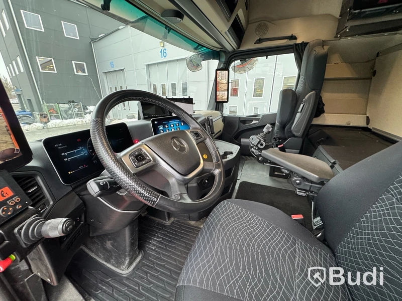 Tridemväxlare Mercedes-Benz Arocs 15.6 3758 PowerShift -2023 | JOAB 24 ton | Plogutrustad