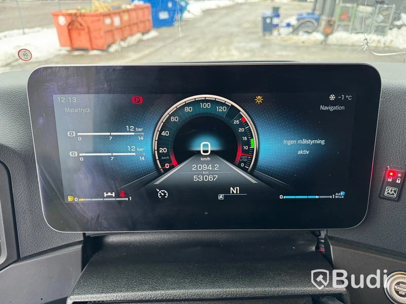 Tridemväxlare Mercedes-Benz Arocs 15.6 3758 PowerShift -2023 | JOAB 24 ton | Plogutrustad