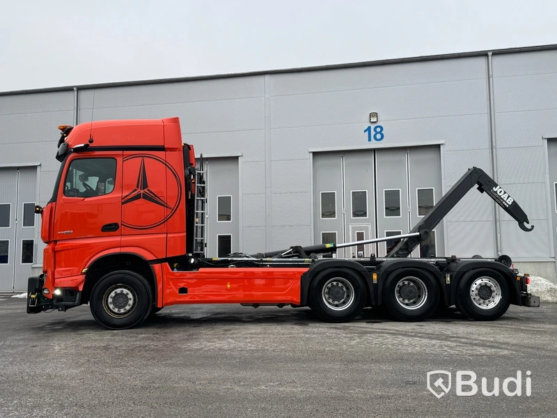 Tridemväxlare Mercedes-Benz Arocs 15.6 3758 PowerShift -2023 | JOAB 24 ton | Plogutrustad