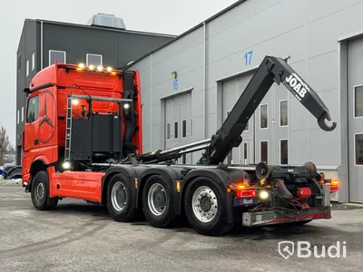 Tridemväxlare Mercedes-Benz Arocs 15.6 3758 PowerShift -2023 | JOAB 24 ton | Plogutrustad