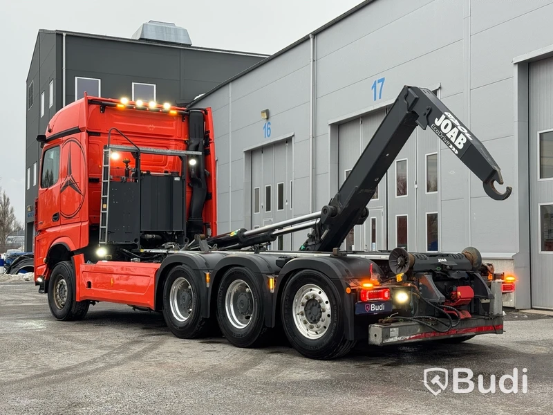 Tridemväxlare Mercedes-Benz Arocs 15.6 3758 PowerShift -2023 | JOAB 24 ton | Plogutrustad