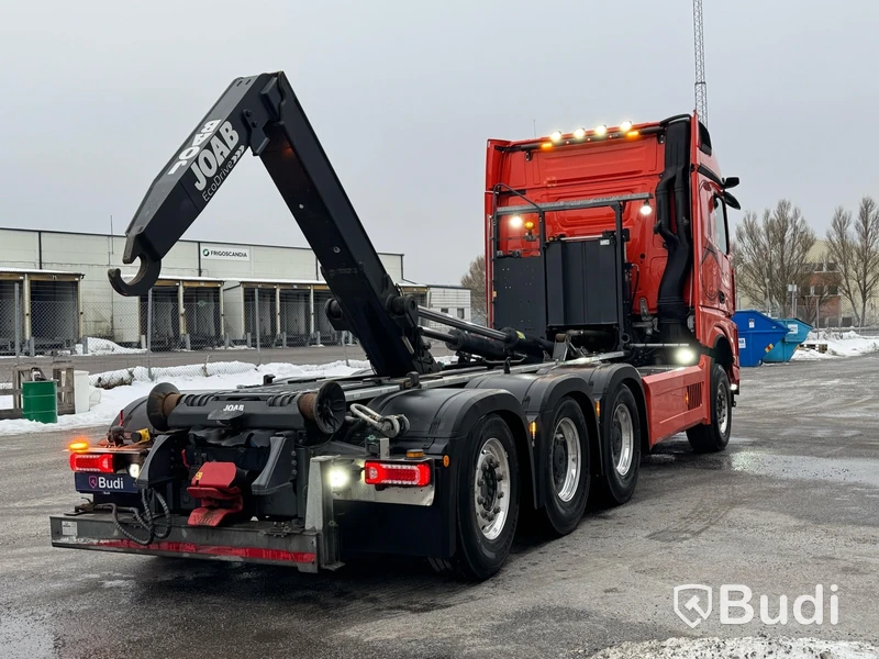 Tridemväxlare Mercedes-Benz Arocs 15.6 3758 PowerShift -2023 | JOAB 24 ton | Plogutrustad
