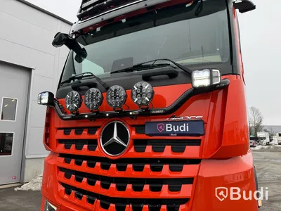 Tridemväxlare Mercedes-Benz Arocs 15.6 3758 PowerShift -2023 | JOAB 24 ton | Plogutrustad