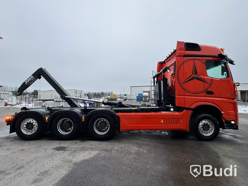 Tridemväxlare Mercedes-Benz Arocs 15.6 3758 PowerShift -2023 | JOAB 24 ton | Plogutrustad