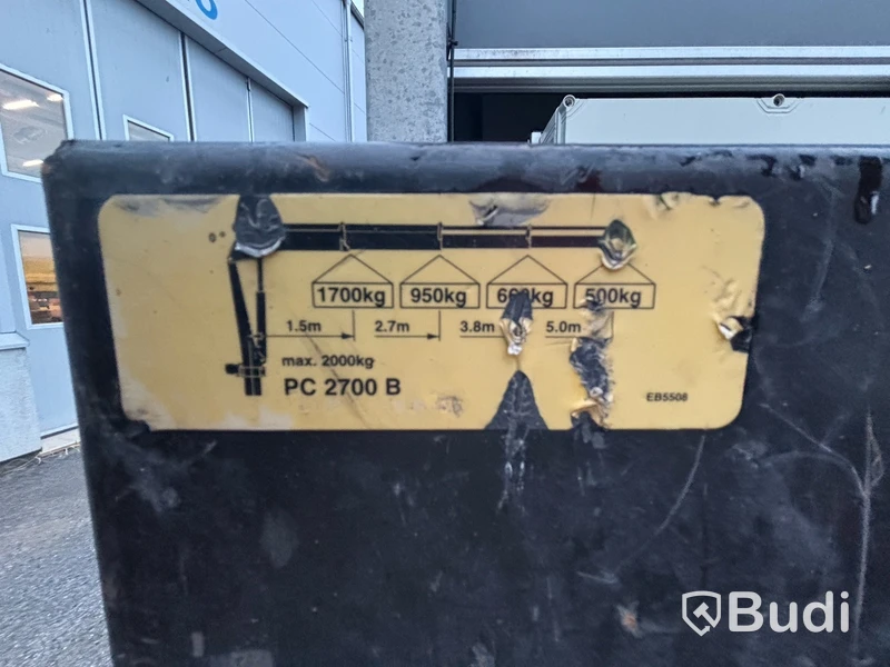 TMA-bil Mercedes-Benz Econic 1827 4x2 -2019 | Palfinger kran