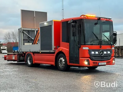 TMA-bil Mercedes-Benz Econic 1827 4x2 -2019 | Palfinger kran